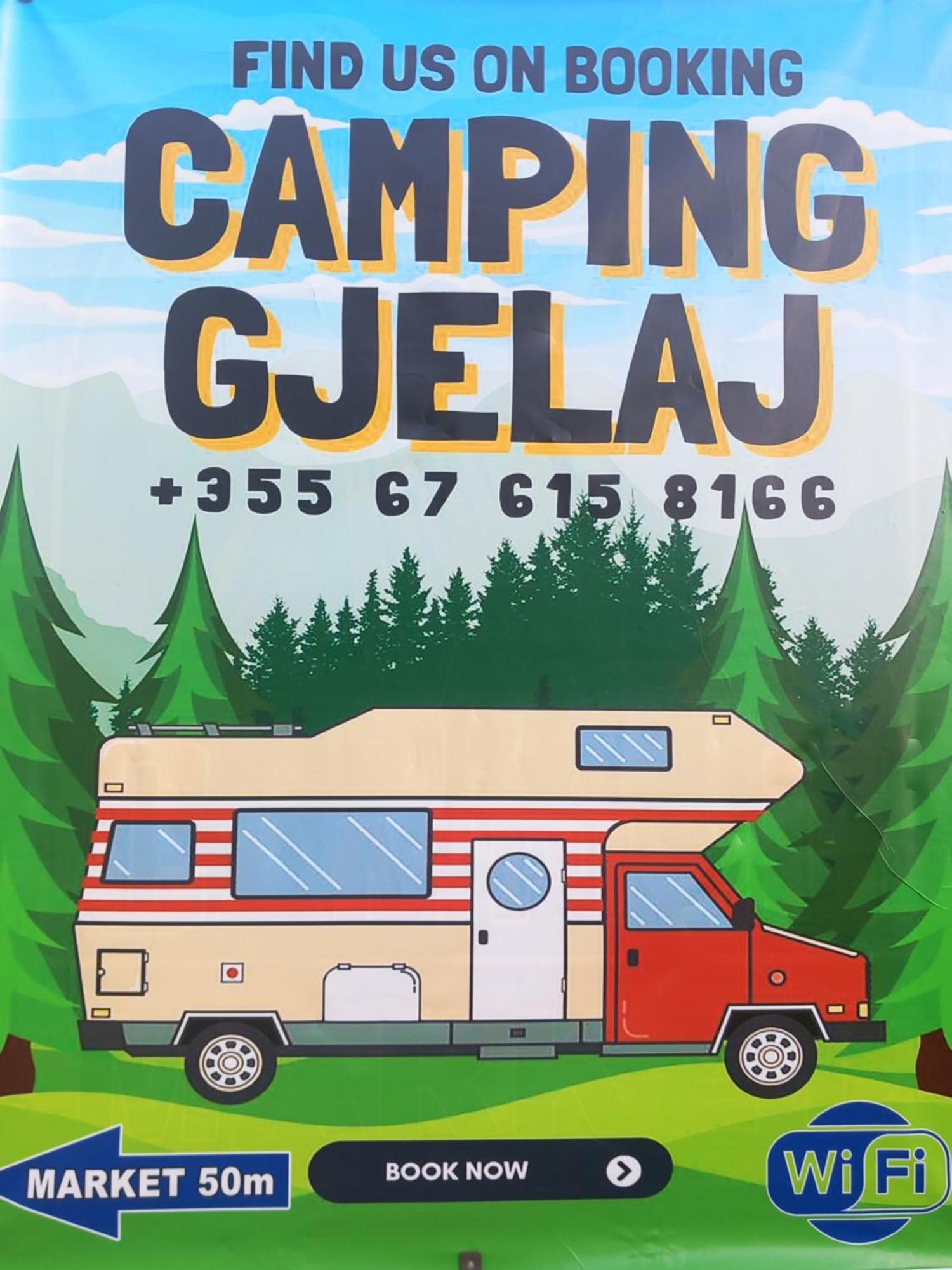 Camping Gjelaj Hotel Baks-Rrjoll Kültér fotó